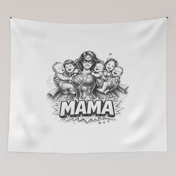 Item preview, Super Mama – The Everyday Hero   designed and sold by CosmicSplendor.