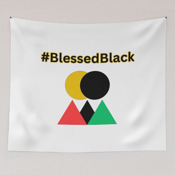Item preview, "#BlessedBlack" - Celebration of Black Joy & Black Excellence, Empowerment Tee designed and sold by BennDeLeon.