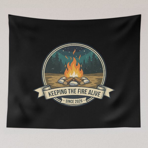 Item preview, Retro Kayaking River Forest Adventure Badge designed and sold by Silent Watch Threads..