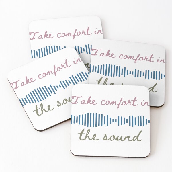 Item preview, Take Comfort in the Sound Graphic designed and sold by lindseyjoreen.