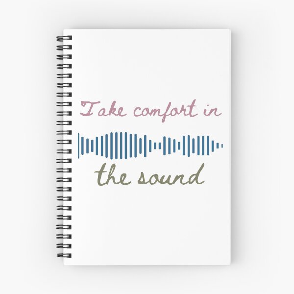 Item preview, Take Comfort in the Sound Graphic designed and sold by lindseyjoreen.