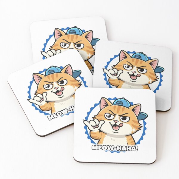 Item preview, Meow-Haha designed and sold by AttaboyStudio.