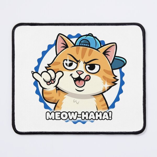 Item preview, Meow-Haha designed and sold by AttaboyStudio.