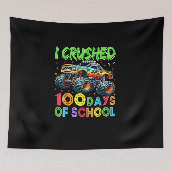 Item preview, I Crushed 100 Days of School Truck 100th Day of School Boys designed and sold by Juansustait.