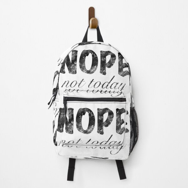 Item preview, Nope not today, funny meme designed and sold by hollycooper.
