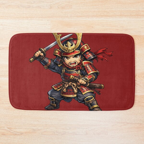 Item preview, Chibi Samurai Warrior Sticker – Japanese Armor Fighter designed and sold by DrizzyV.