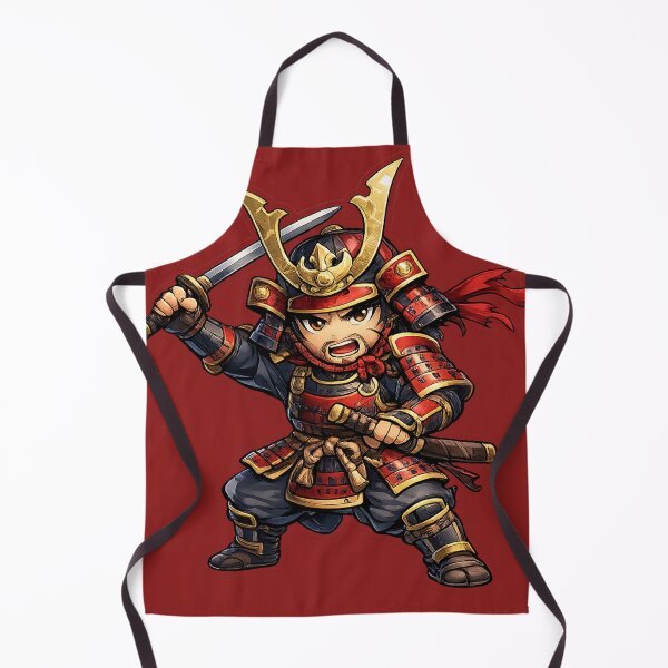Item preview, Chibi Samurai Warrior Sticker – Japanese Armor Fighter designed and sold by DrizzyV.