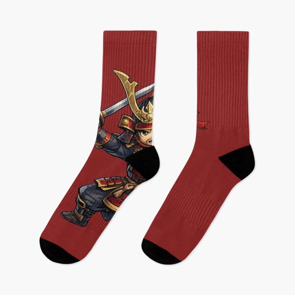 Item preview, Chibi Samurai Warrior Sticker – Japanese Armor Fighter designed and sold by DrizzyV.