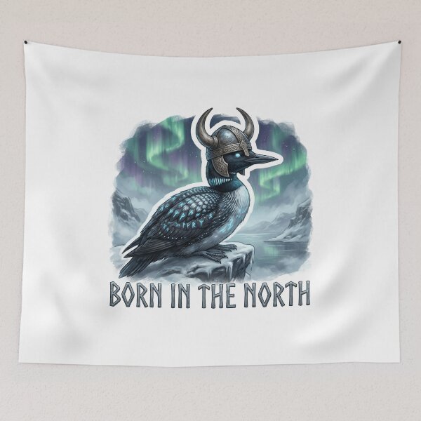 Item preview, Minnesota Viking rebel Loon designed and sold by The Grumpy Pet Club.