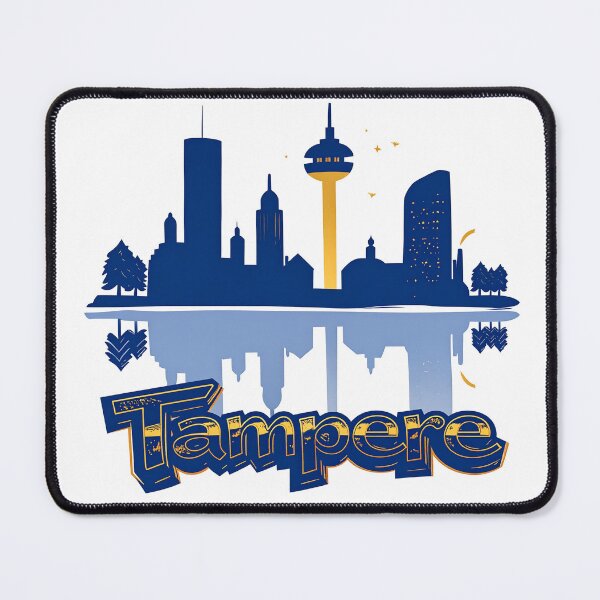 Item preview, Urban silence, Tampere skyline designed and sold by LiskoDesign.