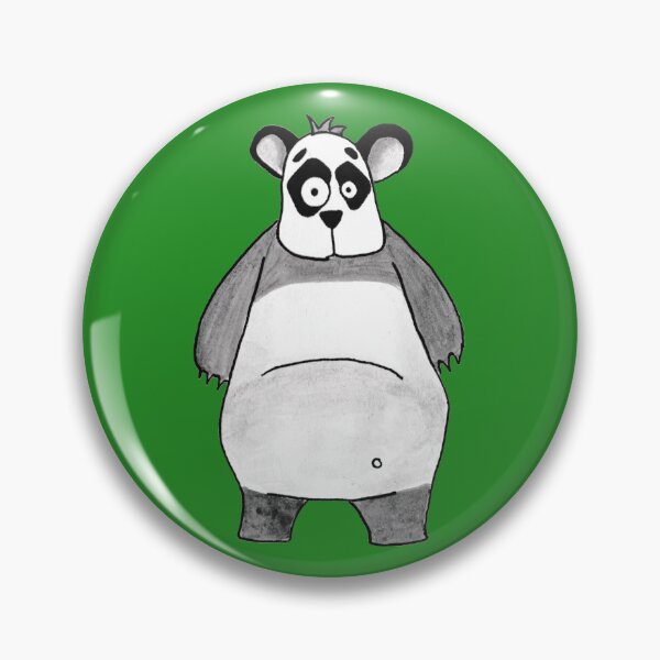 Item preview, The Scriptorium Panda: Hand-Drawn Whimsical Watercolour Illustration designed and sold by Englandbear.