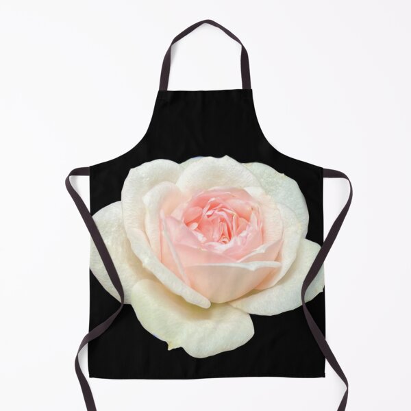 Item preview, Delicate white pink tea rose designed and sold by hollycooper.