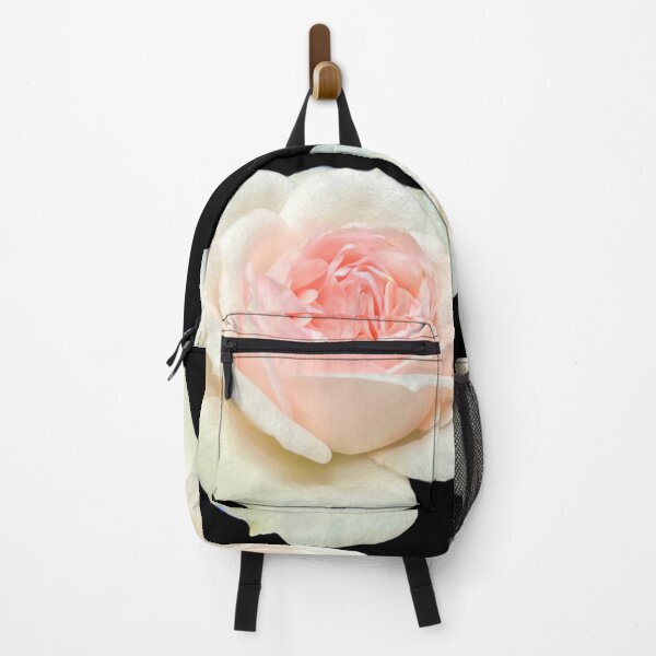 Item preview, Delicate white pink tea rose designed and sold by hollycooper.