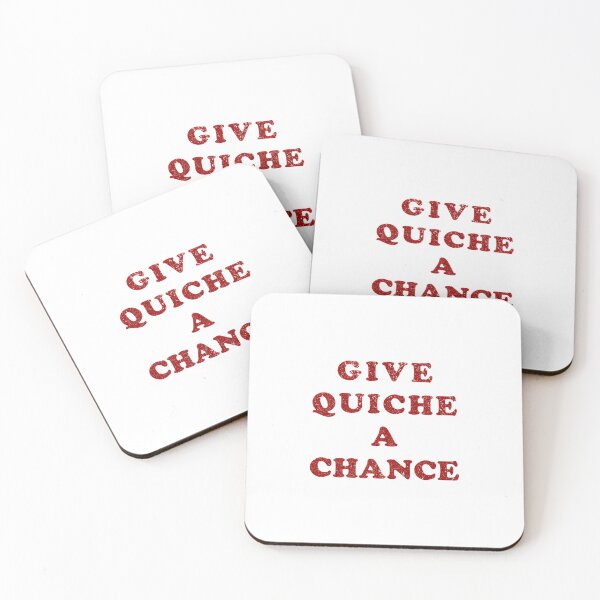 Item preview, Give Quiche A Chance (Distressed) designed and sold by t-sh1rtsdes1gn.