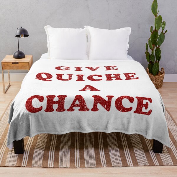 Item preview, Give Quiche A Chance (Distressed) designed and sold by t-sh1rtsdes1gn.
