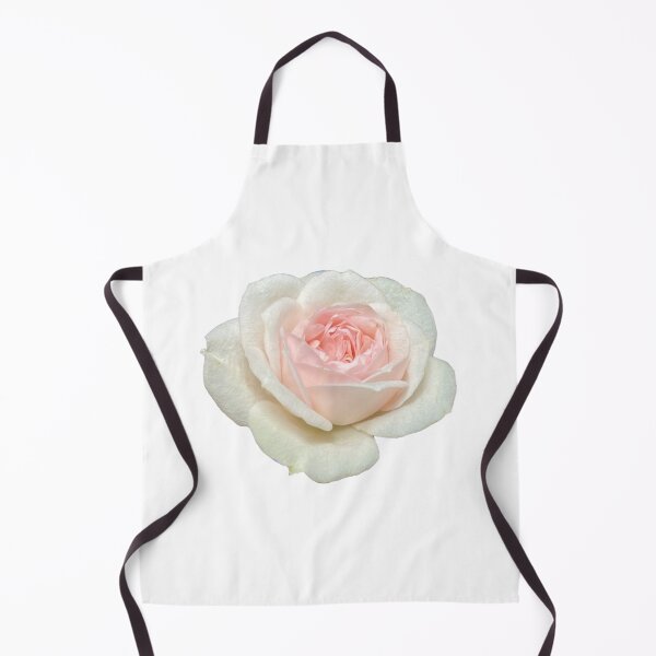 Item preview, Delicate white pink tea rose | pink floral designed and sold by hollycooper.