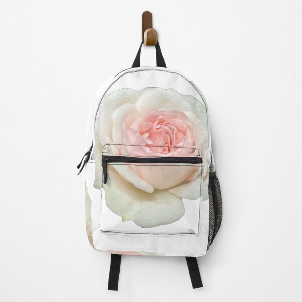 Item preview, Delicate white pink tea rose | pink floral designed and sold by hollycooper.