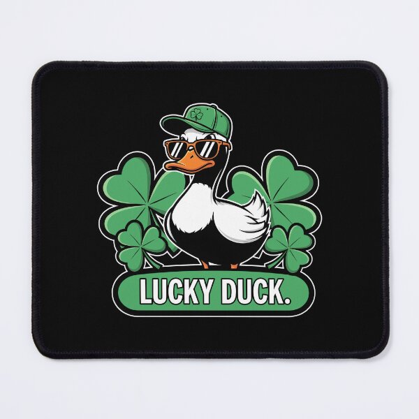 Item preview, Lucky Duck St Patricks Day Mallard Duck Hunter designed and sold by OlakunleOloroz.