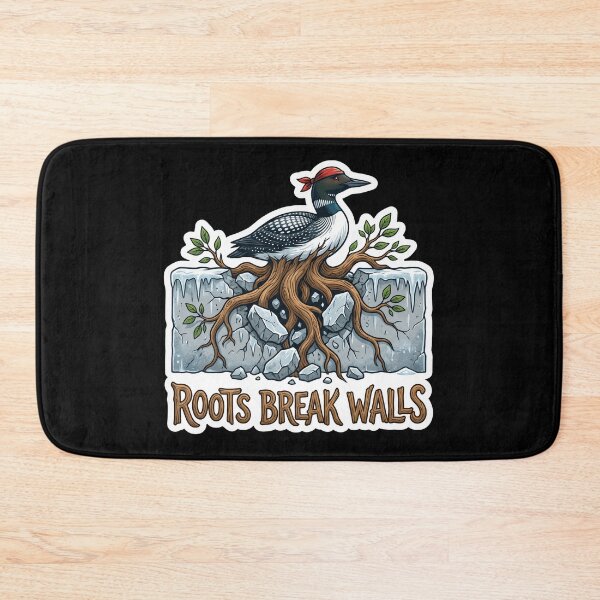 Item preview,  Rebel Loon Tree Roots Destroying Wall Protest designed and sold by The Grumpy Pet Club.