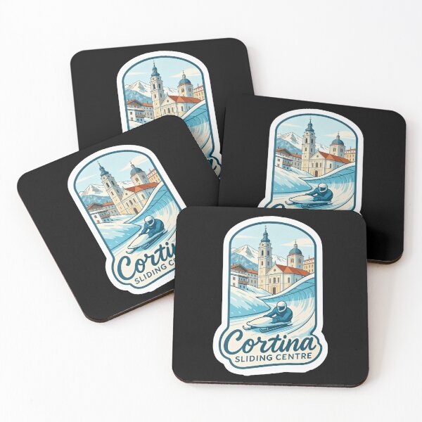 Item preview, Cortina Sliding Centre Winter Olympics 2026 designed and sold by Thread&Fable.