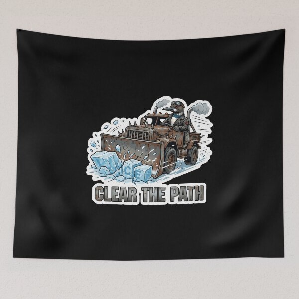 Item preview, Rebel Loon Armored Snowplow Protest designed and sold by The Grumpy Pet Club.