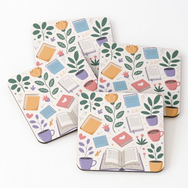 Item preview, Cozy Reading Aesthetic With Books Plants Coffee designed and sold by TrendMorphic.