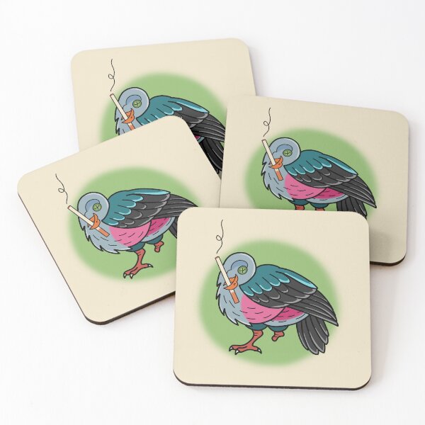 Item preview, Street Pigeon Tattoo Flash designed and sold by ScotiaInk.