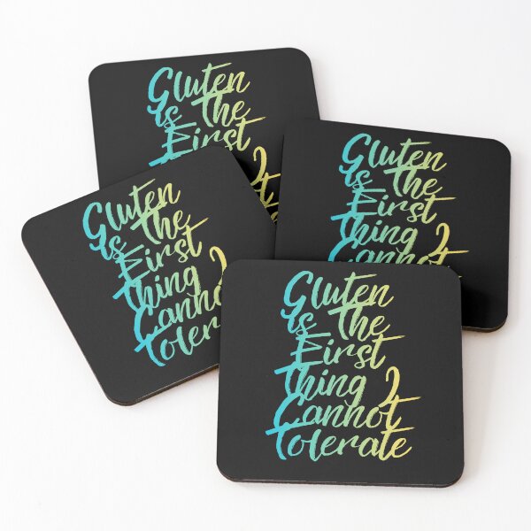 Item preview, Gluten is The First Thing I Cannot Tolerate designed and sold by JI-PIXEL-PLACE.