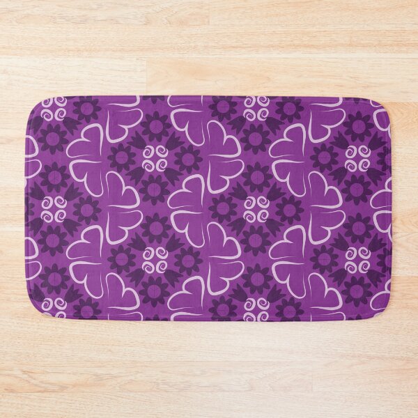 Item preview, Purples Peace Flowers Tulips Hearts in Diamond Orientation designed and sold by Digitalmyth's Designs.