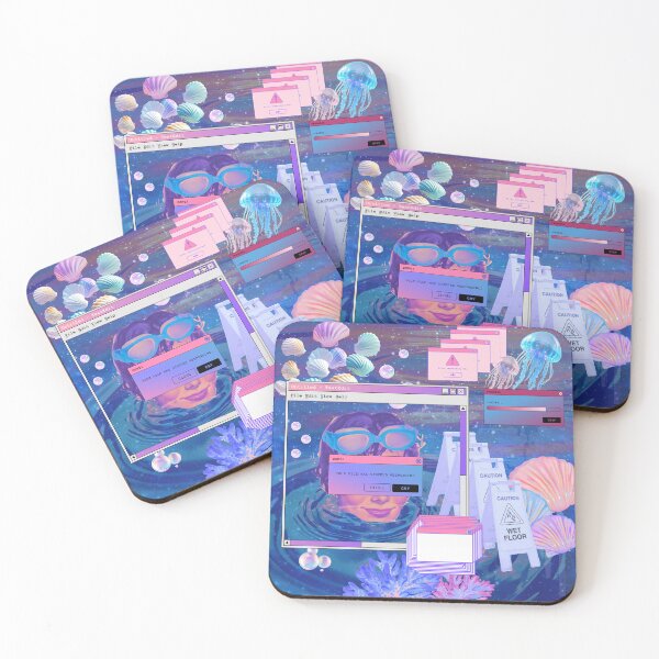 Item preview, Ocean Vaporwave designed and sold by kimberbimber25.