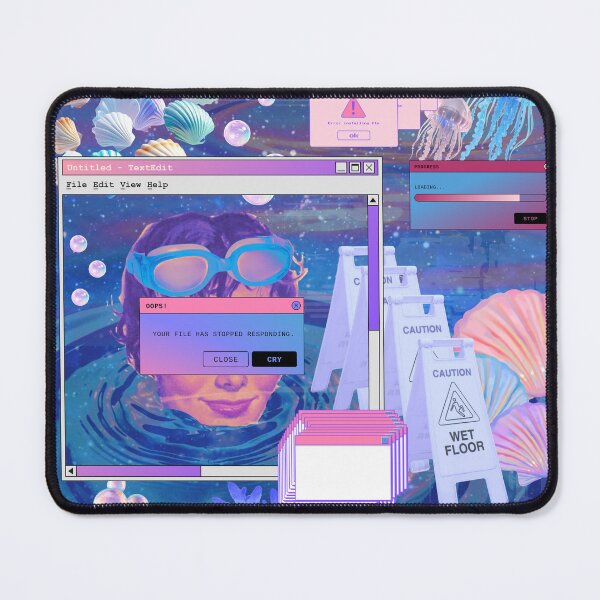 Item preview, Ocean Vaporwave designed and sold by kimberbimber25.