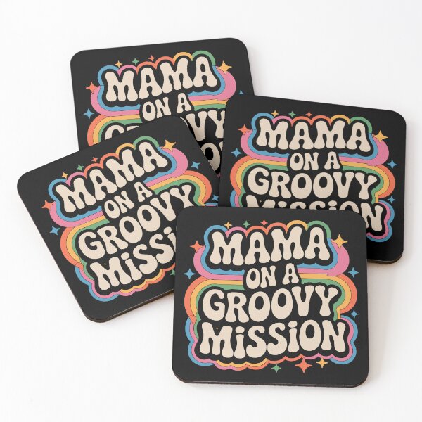 Item preview, Mama on a Groovy Mission designed and sold by theartfulaspie.