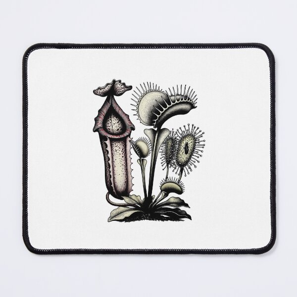 Item preview, Vintage Carnivorous Plant T-Shirt – Venus Flytrap, Pitcher Plant & Sundew designed and sold by EnR-designs.