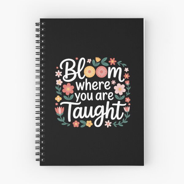 Item preview, Bloom Where You Are Taught designed and sold by theartfulaspie.