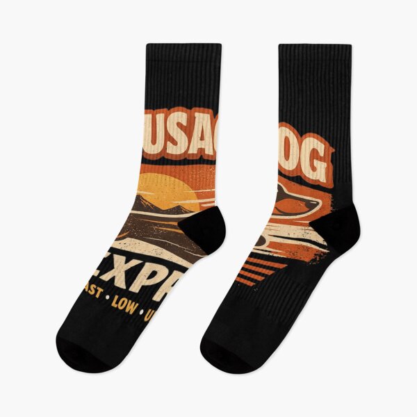 Item preview, Sausage Dog Express - Retro Vintage Dachshund / Doxie Owner designed and sold by Envision Designs.