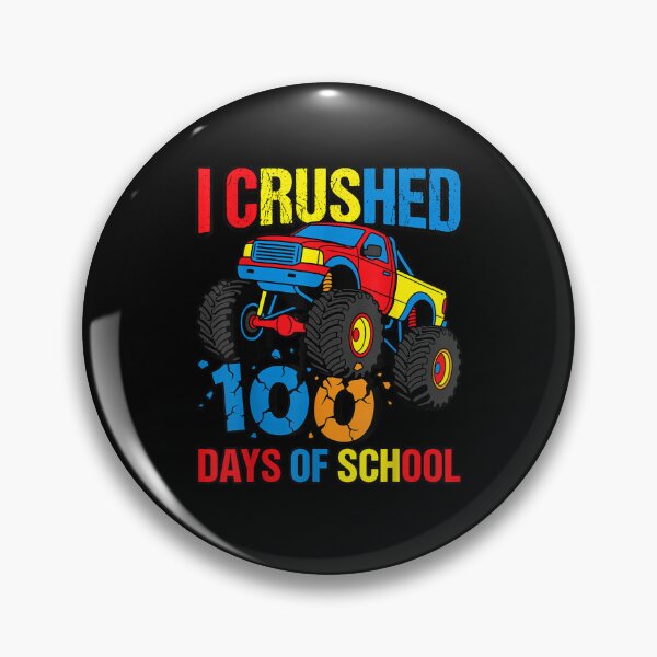 Artikelvorschau, Ich habe 100 Tage Schule gerockt! Lustiger LKW-Motiv zum 100. Schultag für Jungen und Kinder entworfen und verkauft von MatherFisher.