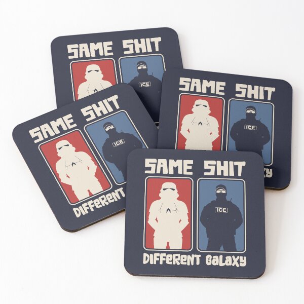 Item preview, Dystopian Enforcement Satire: Same Shit Different Galaxy designed and sold by sXe-art.