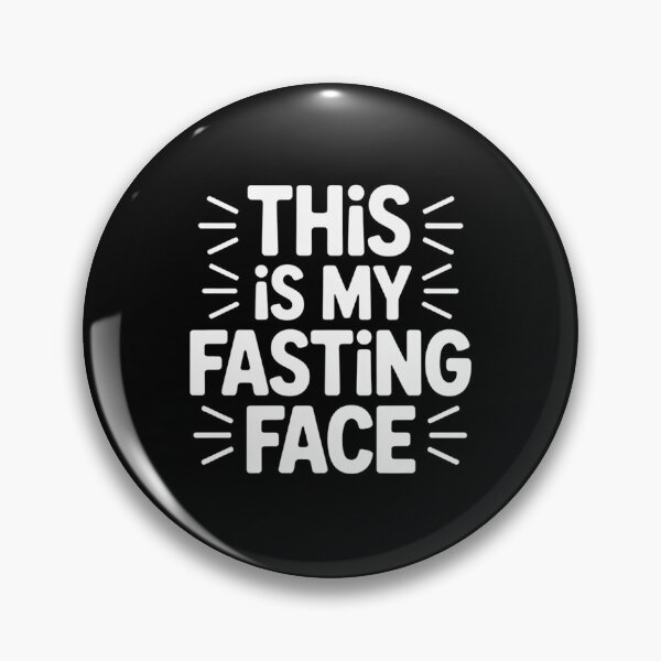 Item preview, This Is My Fasting Face designed and sold by theartfulaspie.