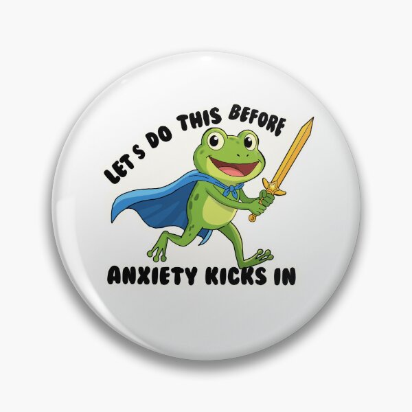 Item preview, Enthusiastic Frog designed and sold by The Curious Cow.