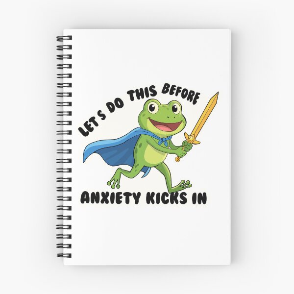 Item preview, Enthusiastic Frog designed and sold by The Curious Cow.