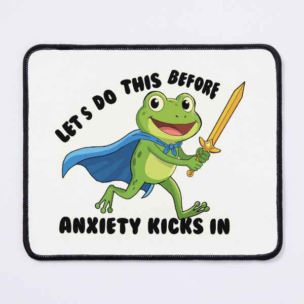 Item preview, Enthusiastic Frog designed and sold by The Curious Cow.