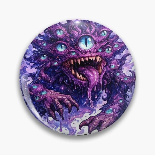 Item preview, Dream Monster Sticker – Surreal Fantasy Creature with Many Eyes designed and sold by DrizzyV.