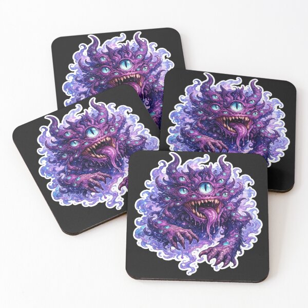 Item preview, Dream Monster Sticker – Surreal Fantasy Creature with Many Eyes designed and sold by DrizzyV.