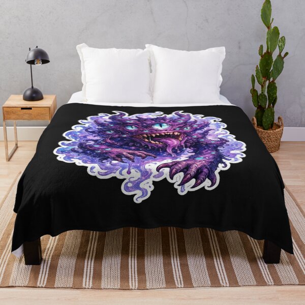 Item preview, Dream Monster Sticker – Surreal Fantasy Creature with Many Eyes designed and sold by DrizzyV.