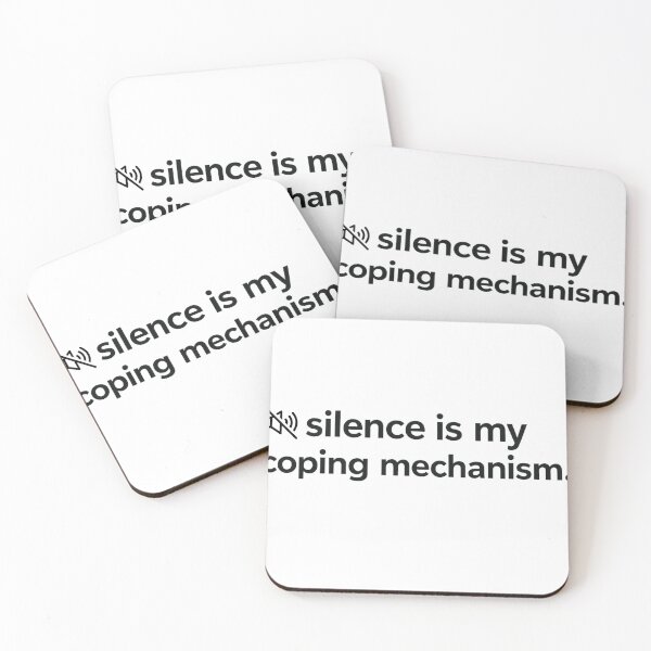 Item preview, Silence Is My Coping Mechanism Introvert Quiet Life Solitude Peace designed and sold by fancy-to-shop.