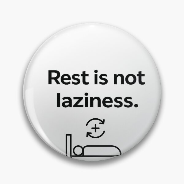 Item preview, Rest Is Not Laziness Self Care Mental Health Well Being designed and sold by fancy-to-shop.