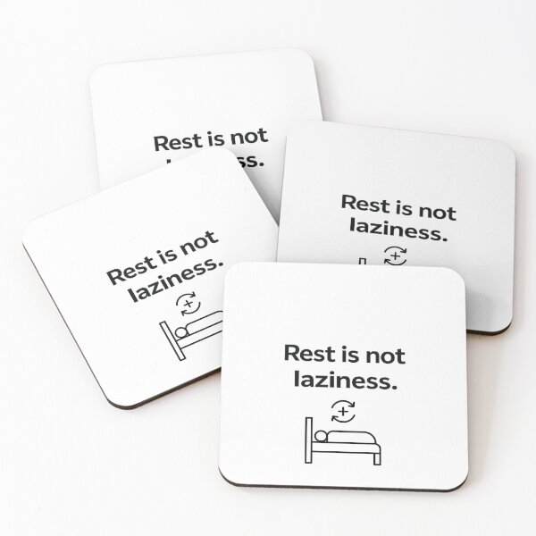 Item preview, Rest Is Not Laziness Self Care Mental Health Well Being designed and sold by fancy-to-shop.