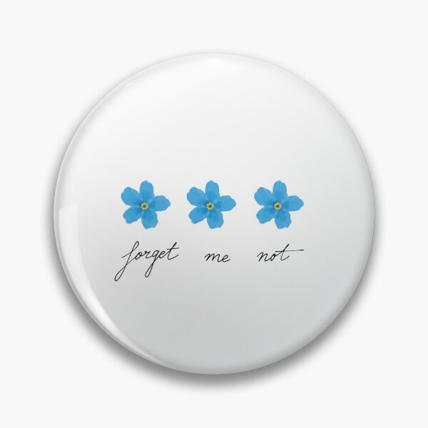 Item preview, Blue flowers designed and sold by sofialian.
