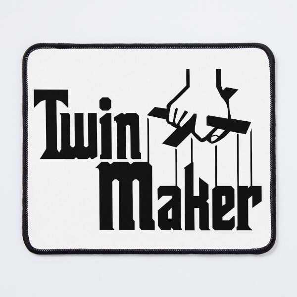 Item preview, Twin Maker Bold Vintage Lettering Gift for Father Dad designed and sold by shpolka.