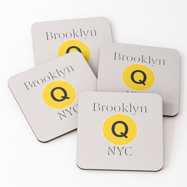 Item preview, Brooklyn Q Train NYC designed and sold by Mountain-Point.